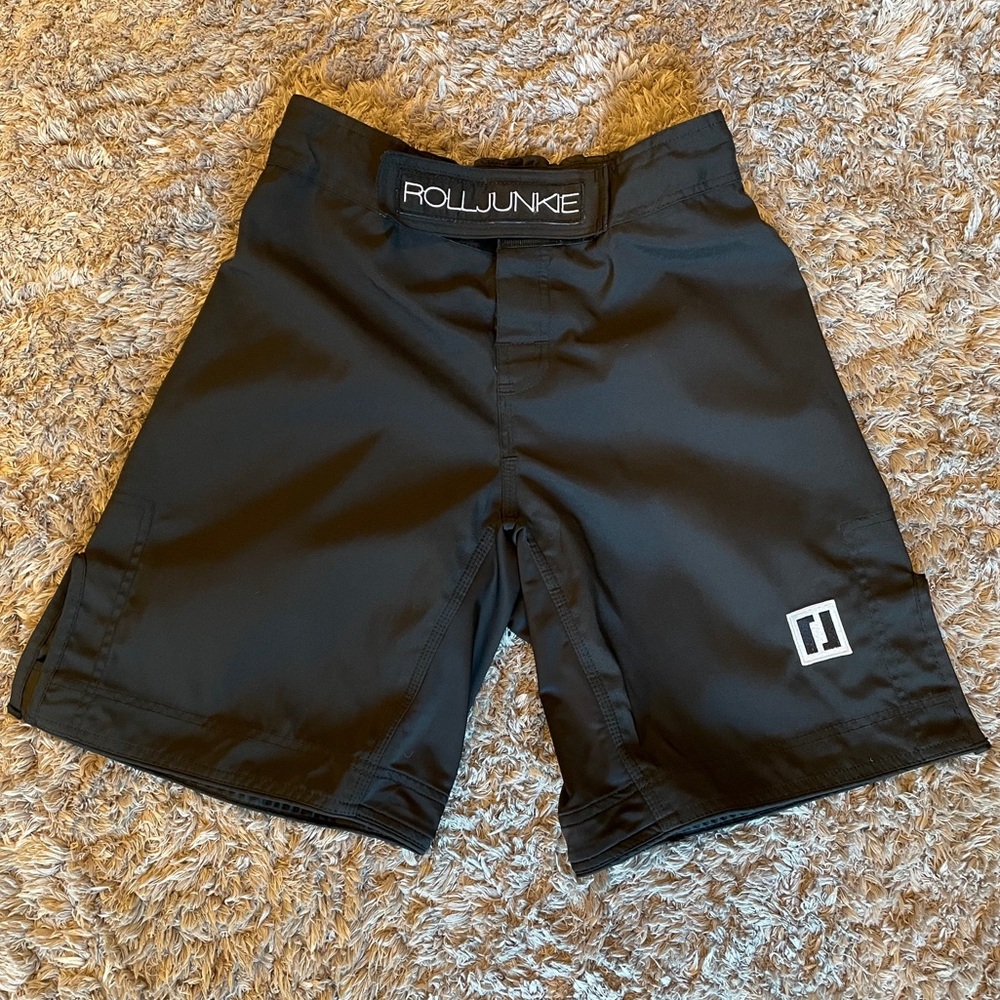 Roll Junkie Mens Grappling BJJ MMA No-Gi Shorts